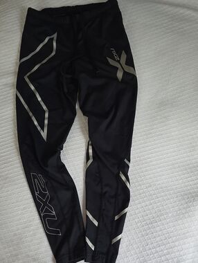 2XU Women’s Black Performance Compression Pants Reflective Size S
